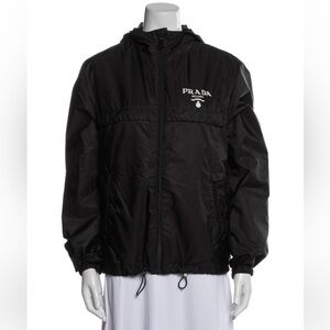 Prada Men's Black Windbreaker Jacket - NEW